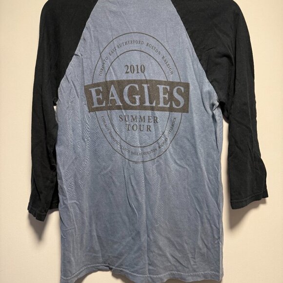 The Eagles Band Baseball Tee Small Blue Black - Picture 4 of 4